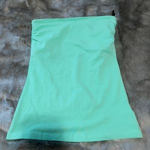 H&M Basic Green Tube Top